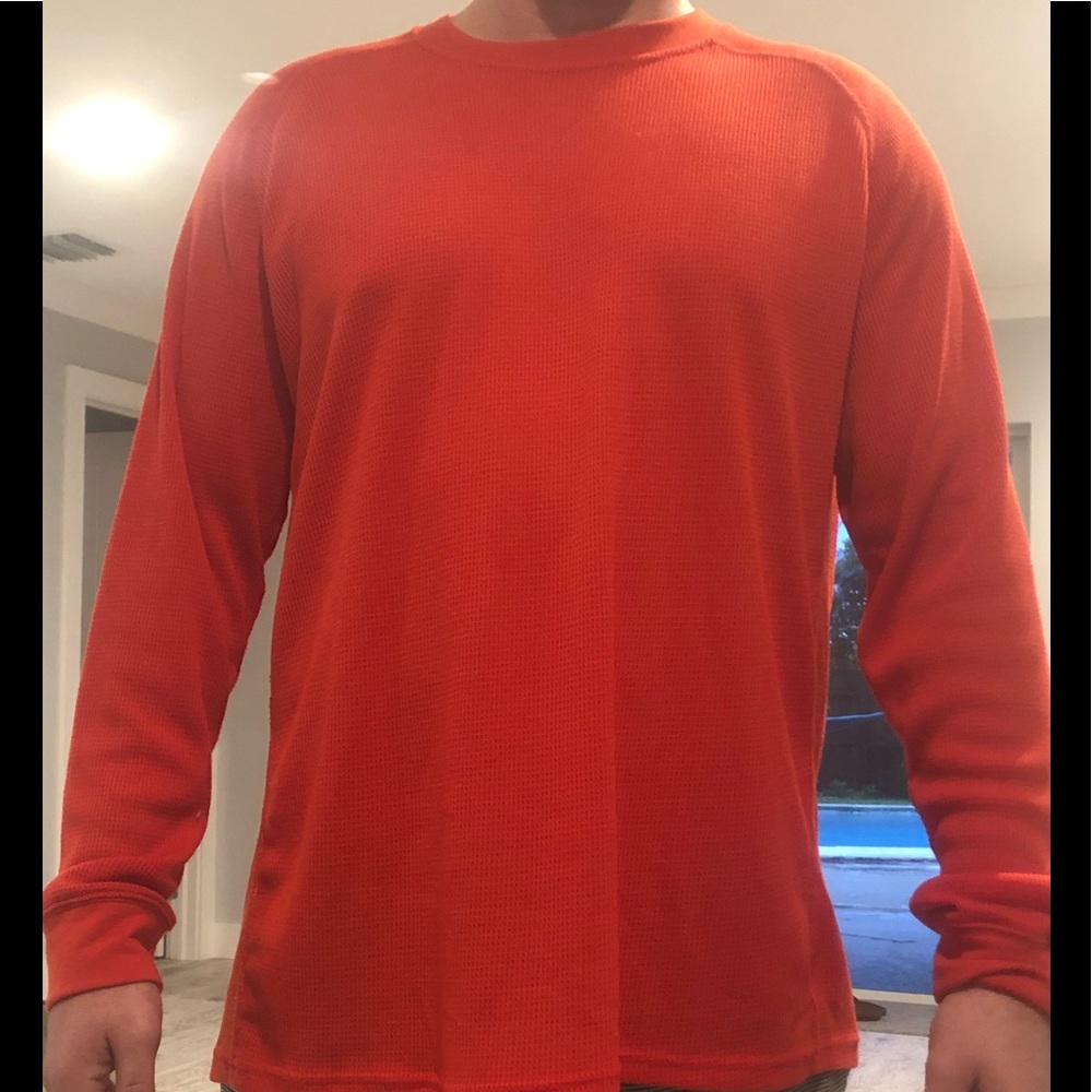 Champion thermal type long sleeve shirt